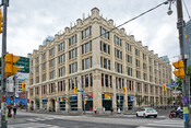 Wesley Building, 299 Queen Street West, July 1, 2022. Image by Herman Custodio.