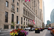 The Royal York Hotel, 100 Front Street West, July 4, 2022. Image by Herman Custodio.