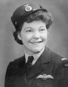 Pilot Marion Orr (1918-1995), circa 1943. Library and Archives Canada.