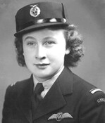 Pilot Violet Milstead Warren (1919–2014), circa 1943. The Violet Milstead Warren Collection.