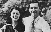 Anne and Ed Mirvish, circa 1940. Courtesy of the Mirvish family.