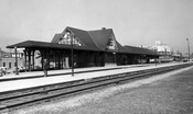 Canadian Pacific Railway’s West Toronto station, 1955. James Salmon/Toronto Public Library.