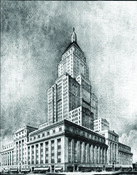 Original design of Eaton's College Street, Toronto, 1928. Courtesy of Archives of Ontario.