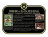 Imperial Bank Building, Mount Pleasant–Eglinton Branch Commemorative plaque Commemorative plaque, 2023.