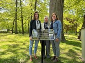 Kew Gardens Red Oak Commemorative plaque unveiling, May 25, 2023. 