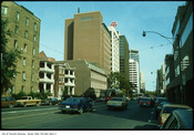 St. Clair Avenue, looking east to Yonge Street, 1983. Courtesy of the City of Toronto Archives. 