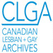 Logo of the Canadian Lesbian + Gay Archives, an community organization nominated for the 2017 Heritage Toronto Awards.