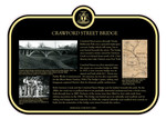Crawford Street Bridge Commemorative Plaque, 2008
