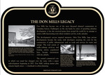 The Don Mills Legacy Plaque Commemorative Plaque, 2007