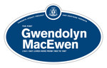 Gwendolyn MacEwen Legacy Plaque, 2009