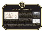 Spadina Expressway Commemorative Plaque, 2010