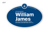 William James Legacy Plaque, 2010