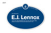 E. J. Lennox Legacy Plaque, 2010