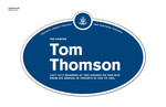 Tom Thomson Legacy Plaque, 2010