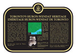Toronto's Huron-Wendat Heritage Commemorative Plaque, 2012