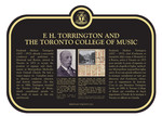 F.H. Torrington and the Toronto College of Music Commemorative Plaque, 2012