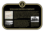 William Davies Company Commemorative Plaque, 2012