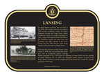 Lansing Commemorative Plaque, 2012