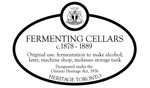 Fermenting Cellars Heritage Property Plaque, 2012