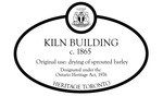 Kiln Building, 1865, altered 1877-1884, Heritage Property Plaque, 2012