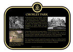 Chorley Park Commemorative Plaque, 2013