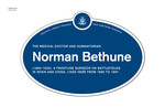 Norman Bethune Legacy Plaque, 2013