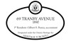 69 Tranby Avenue 1890 Heritage Property Plaque, 2013