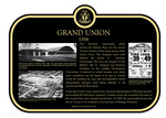 Grand Union 1958 Heritage Property Plaque, 2014