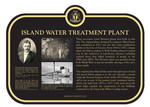 Island Water Filtration Plant Commemorative Plaque, 2015