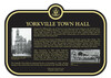 Yorkville Town Hall Commemorative Plaque, 2016