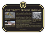 West Toronto Railway Diamonds Commemorative Plaque, 2016