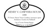 Henry V. Cawthra House Heritage Property Plaque, 2016