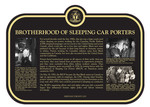 Brotherhood of Sleeping Car Porters Commemorative Plaque, 2017