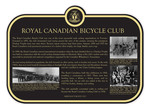Royal Canadian Bicycle Club Commemorative Plaque, 2017