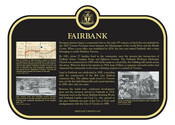 Fairbank  Commemorative Plaque, 2017