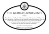 The Wembley Apartments Heritage Property Plaque, 2017