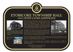 Etobicoke Township Hall Heritage Property Plaque, 2017