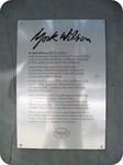 York Wilson Commemorative Plaque, 1999