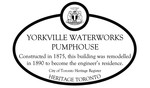Yorkville Waterworks Pumphouse Heritage Property Plaque, 2017