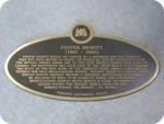Foster Hewitt (1902-1985) Commemorative plaque, c.1993.