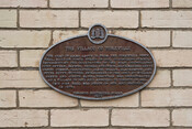 The Village of Yorkville Commemorative plaque, 1975.