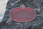 Oakham House Commemorative plaque, 1977.