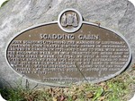 Scadding Cabin Commemorative plaque, 1978.