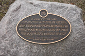 St. Andrew-By-The-Lake Heritage Property plaque, 1980.