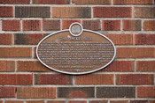 The Jackes Site Commemorative plaque, 1985.
