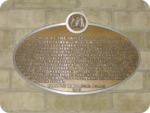 Women at the University of Toronto Commemorative plaque, 1985.