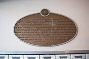 Church of All Nations Commemorative plaque, 1986.