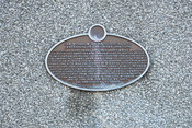 Withrow Archaeological Site Commemorative plaque, 1988.