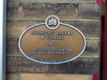 Nasmith's Bakery & Stables, 1902, Heritage Property Plaque, 1988.