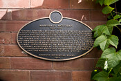 Marshall McLuhan (1911-1980) Commemorative plaque, 1988.